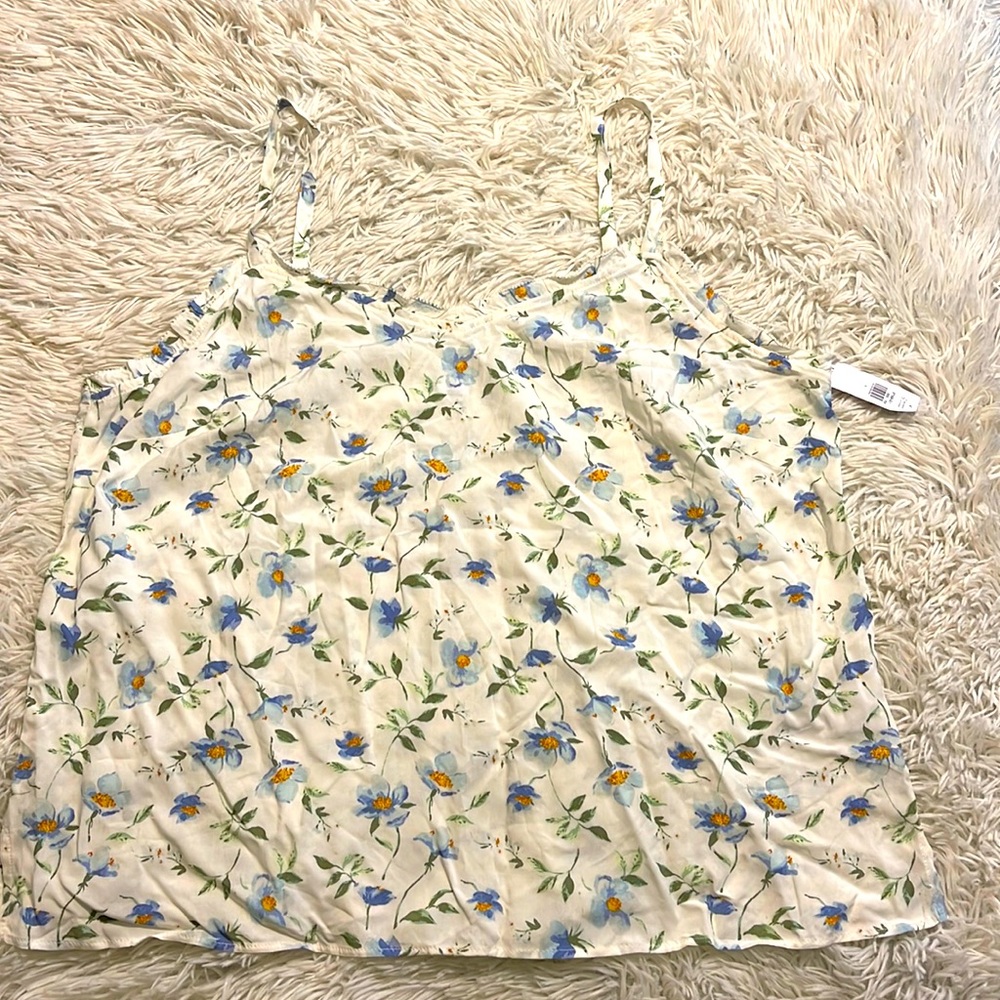 NWT Old Navy cotton Blouse tank top L